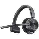 POLY Voyager 4310 UC Headset - Draadloos - Zwart - Hoofdband