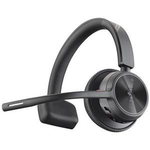 POLY Voyager 4310 UC Headset - Draadloos - Zwart - Hoofdband