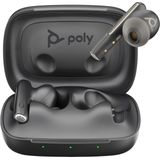 POLY Voyager Free 60 UC - Earbuds - Zwart - Inclusief BT700 USB-C Adapter en Basic Charge Case