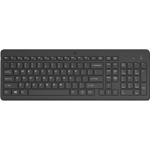 HP 225 Wireless Keyboard toetsenbord Universeel RF Draadloos QWERTY Engels Zwart