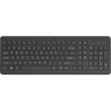 HP 225 Wireless Keyboard toetsenbord Universeel RF Draadloos Zwart