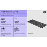 HP - 220 - Draadloos Toetsenbord - Zwart - QWERTY