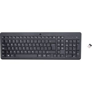 HP 220 WL KBD EURO - Toetsenbord Zwart