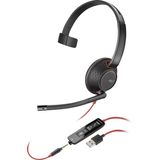 Blackwire 5200-Headset-Zwart-Plastic-Passieve Ruisonderdrukking