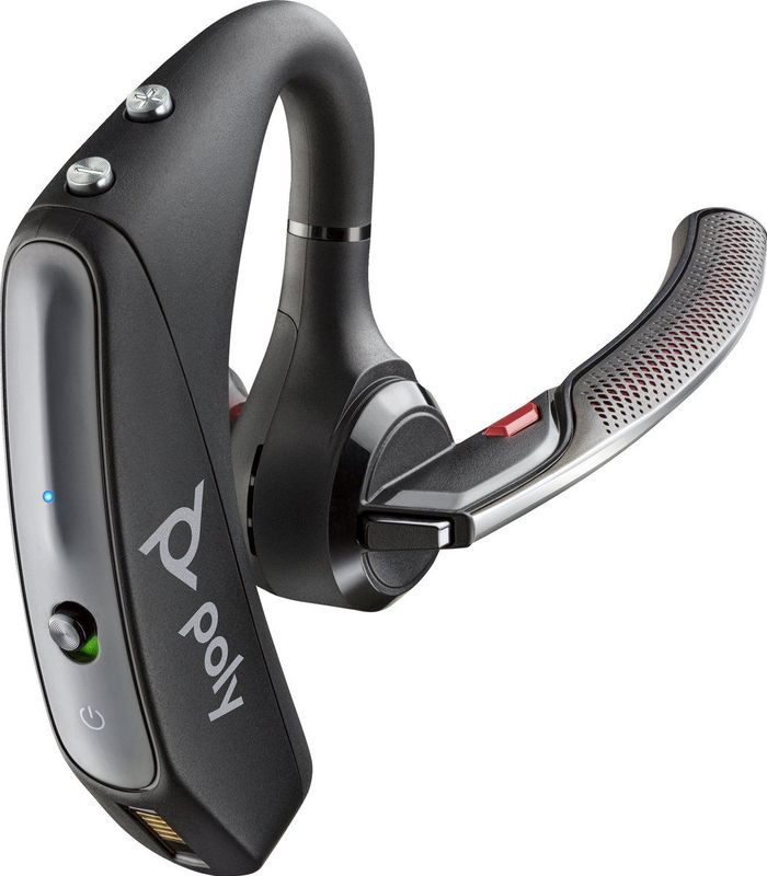 Poly Voyager 5200 headset + USB A naar Micro USB kabel met nanocoatingtechnologie