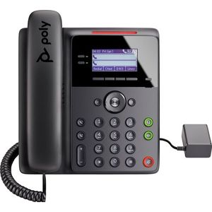 POLY Edge B20 IP-telefoon met PoE-ondersteuning