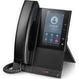 Poly CCX 500 Business Media Phone with Open SIP and PoE-enabled IP telefoon Zwart 24 regels LCD
