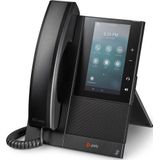 Poly CCX 500 Business Media Phone with Open SIP and PoE-enabled IP telefoon Zwart 24 regels LCD