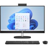 HP Desktop All-in-one 27-CR0000NB / 27"" / I5-1335U / 16GB / 512GB SSD / Uma Graphics / W11 / ZWART / AZERTY