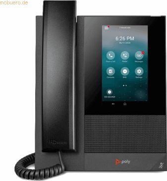 Poly - CCX 400 - Bureautelefoon - Zwart - Touchscreen