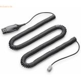 Poly Savi 8240/8245 USB-A Charging Cable for Headset and Battery Zwart