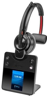 POLY Savi 8410 Office Monaural Microsoft Teams Certified DECT 1880-1900 MHz Headset