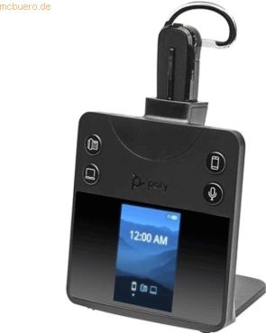 Poly Savi 8445 Office Headset - Convertible - DECT - Zwart