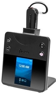 Poly - Savi 8445 - Kantoorheadset - Zwart - Draadloos DECT