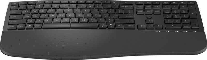 HP 680 Comfort - Draadloos Toetsenbord - Microsoft Copilot Ai toets - Qwerty - Zwart