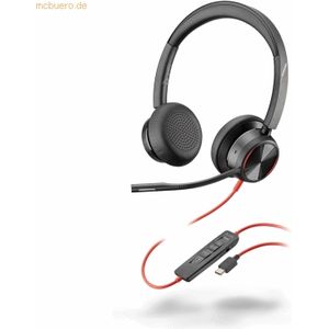 Poly Headset Blackwire C8225-M Stereo USB-C/A Teams 8X225AA