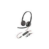 Poly Hoofdtelefoon 8 x 229 AA zwart