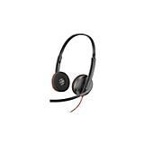 Poly BW 3220 USB-C HS +USB-C/A (Bedraad, USB-A), Kantoorheadset, Zwart