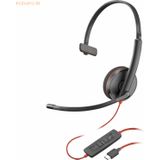 Poly - Blackwire 3210 - Voip-koptelefoon - Bedraad - Ruisonderdrukkende Microfoon