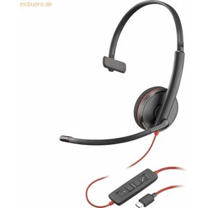 Poly - Blackwire 3210 - Voip-koptelefoon - Bedraad - Ruisonderdrukkende Microfoon