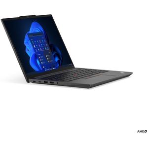 Lenovo ThinkPad E14 AMD Ryzen™ 7 7730U Laptop 35,6 cm (14") WUXGA 16 GB DDR4-SDRAM 512 GB SSD Wi-Fi 6 (802.11ax) Windows 11 Pro Zwart