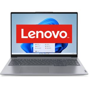Lenovo ThinkBook 16 Intel® Core™ i5 i5-1335U Laptop 40,6 cm (16 inch) WUXGA 16 GB DDR5-SDRAM 512 GB SSD Wi-Fi 6 (802.11ax) Windows 11 Pro Grijs