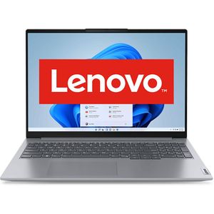 Lenovo ThinkBook 16 Intel® Core™ i5 i5-1335U Laptop 40,6 cm (16") WUXGA 16 GB DDR5-SDRAM 256 GB SSD Wi-Fi 6 (802.11ax) Windows 11 Pro Grijs