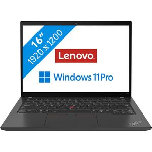 Lenovo ThinkPad T16 Laptop 40,6 cm (16"") WUXGA Intel® Core™ i7 i7-1355U 32 GB DDR5-SDRAM 1 TB SSD Wi-Fi 6E (802.11ax) Windows 11 Pro Zwart