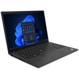 Lenovo ThinkPad T14 G4 13e generatie IntelÂ® Core i5-1335U-processor E-cores tot 3,40 GHz en P-cores tot 4,60 GHz, Windows 11 Pro 64, 512 GB SSD TLC Opal - 21HD003VMB, Thunder Black