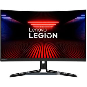 Lenovo Legion R27fc-30 27 inch FullHD gebogen monitor met EyeSafe (VA, 240Hz, 0,5ms, HDMI+DP, FreeSync, luidsprekers) kantelinstelling/hoogte/draai/draaien, zwart