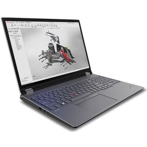 Lenovo ThinkPad P16 Mobiel werkstation 40,6 cm (16") WUXGA Intel® Core™ i9 i9-13980HX 64 GB DDR5-SDRAM 2 TB SSD Intel Arc Pro A30M Wi-Fi 6E (802.11ax) Windows 11 Pro Grijs, Zwart