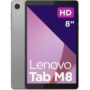 Lenovo TAB M8 4e generatie (TB301FU) 3/32GB WiFi (ZAD00069PL) szary (Alleen WLAN, 7.99"", 32 GB, Arctisch grijs), Tablet, Grijs