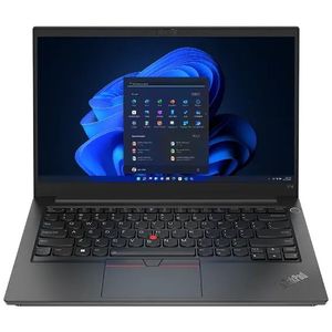 Lenovo ThinkPad E14 AMD G4 AMD Ryzen 7 5825U-processor 2,00 GHz tot 4,50 GHz, Windows 11 Pro 64, 512 GB SSD M.2 2242 PCIe Gen4 TLC Opal - 21EB008NMB, Black