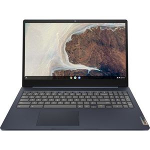 Lenovo - IdeaPad 3 Chrome 15IJL6 - Chromebook - Blauw - 8 GB RAM - 128 GB Opslag