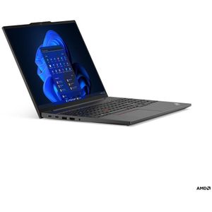 Lenovo ThinkPad E16 AMD Ryzen™ 5 7530U Laptop 40,6 cm (16 inch) WUXGA 16 GB DDR4-SDRAM 512 GB SSD Wi-Fi 6 (802.11ax) Windows 11 Pro Zwart