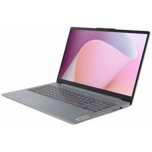 Lenovo Ideapad Slim 3 Laptop, 39,6 cm (15,6 inch), FullHD (Intel Core i5-12450H, 16 GB RAM, 512 GB SSD, Intel Iris Xe Graphics, geen besturingssysteem), Arctisch grijs