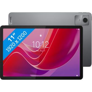 Lenovo Tab M11 10.9 inch - 128 GB - Wi-Fi - Grijs