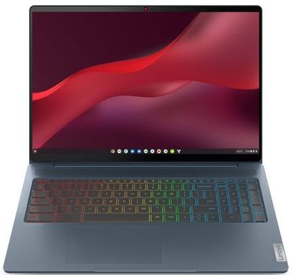 Lenovo IdeaPad 5 Chrome 16IAU7 (Gaming) Intel® Core™ i3 i3-1215U Chromebook 40,6 cm (16") WQXGA 8 GB LPDDR4x-SDRAM 256 GB SSD Wi-Fi 6E (802.11ax) ChromeOS Blauw