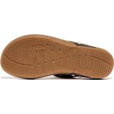 iQushion - T-Bar Teenslippers - Zwart - Leer/Kurk