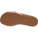 FITFLOP Iqushion Slippers - Zwart - Leer - Verstelbare Gespenband - Ultralichte Schuimvulling