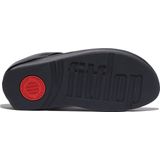 FitFlop Rumba Beaded Metallic Toe-Post Sandals BLAUW