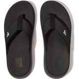 FitFlop Surff Two-Tone Webbing Toe-Post Sandals ZWART