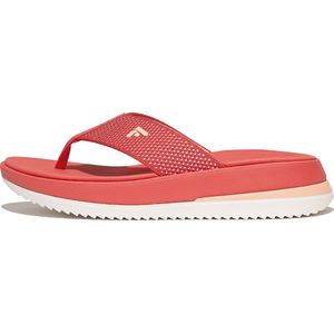 FitFlop Surff Two-Tone Webbing Toe-Post Sandals ROZE