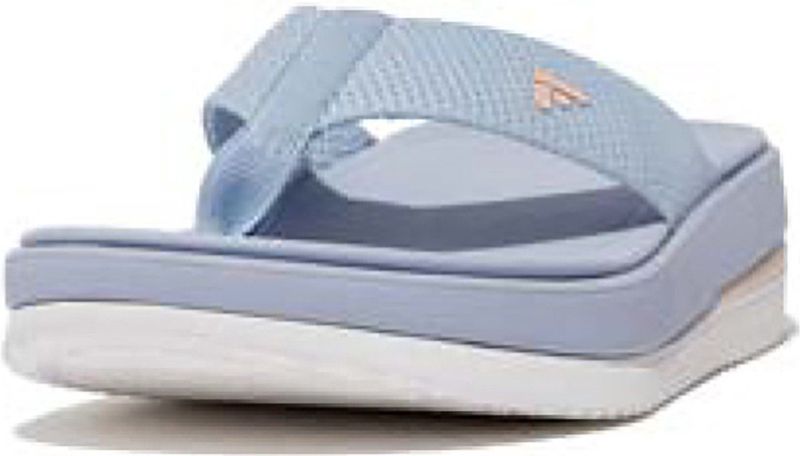 FitFlop Surff Two-Tone Webbing Toe-Post Sandals BLAUW
