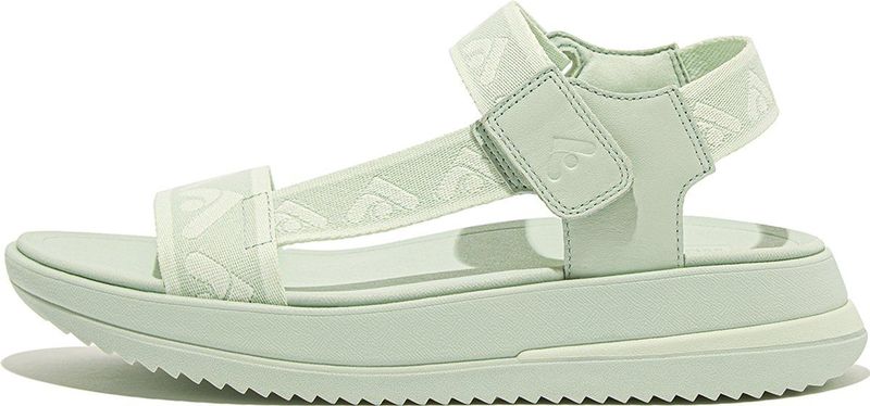 FitFlop - Athleisure Sandalen - Zwart - Microwobbleboard Tussenzool