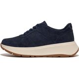 FitFlop F-Mode Suede Flatform Sneakers BLAUW