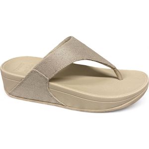 FitFlop - Lulu Glitz Canvas - Teenslippers - Goud - Canvas