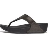 FitFlop - Lulu Glitz - Teenslippers - Canvas - Zwart