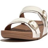 FitFlop Lulu Adjustable Slide - Leather WIT