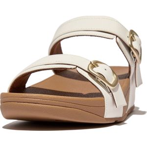 FitFlop Lulu Adjustable Slide - Leather WIT